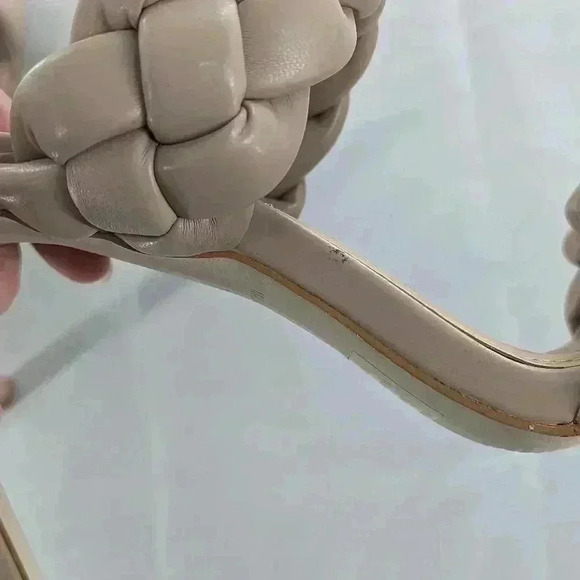 Steve Madden Kenley Women's Taupe Sandals Heels Size 8 - Picture 11 of 14